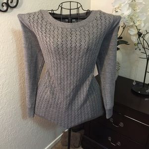 Maternity grey sweater