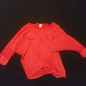 3 1/4 sleeve Hot Pink Top