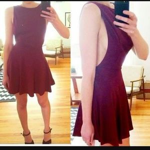 American Apparel Ponte Knit Skater Dress