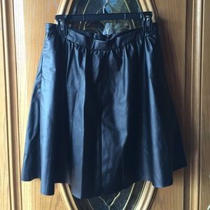 Joe fresh faux leather skirt.