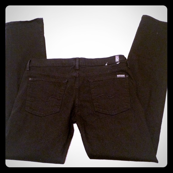 Straight leg jeans