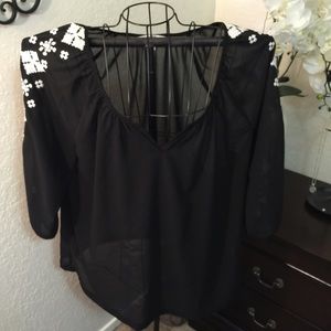 Black blouse