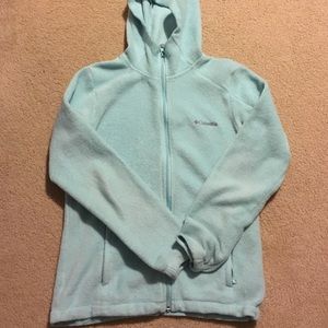 Mint Columbia sweatshirt/jacket