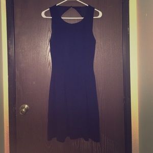 Black mini dress