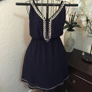 Cute navy blue dress