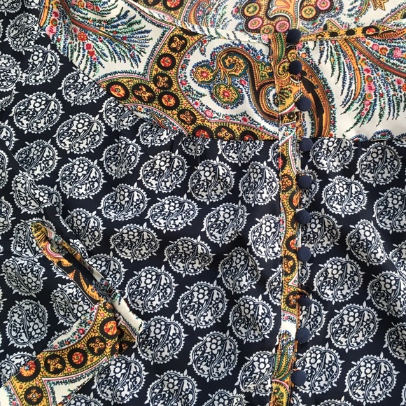 Last Chance🌟 3/4 sleeve mixed media blouse - Picture 3 of 3