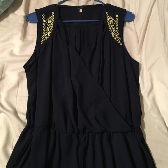 Navy blue jumpsuit