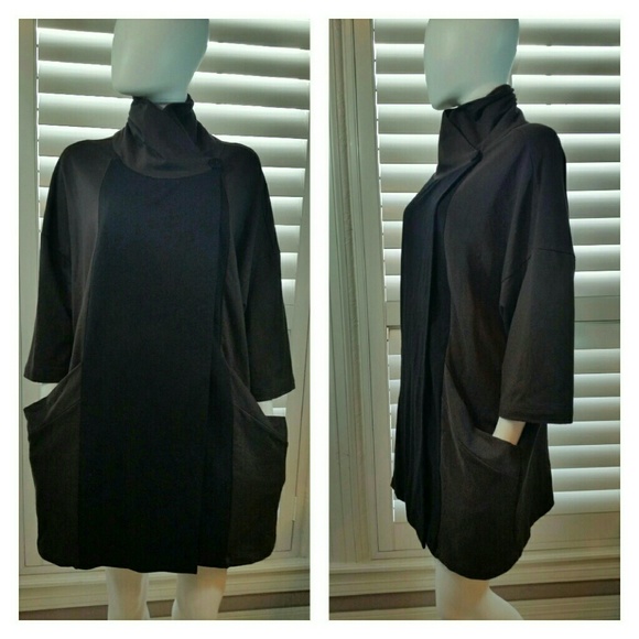 Chalet USA Lagenlook Color Block Wrap NWT