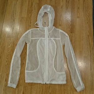 SOLD! Lululemon Transparent See lightweight hoodie