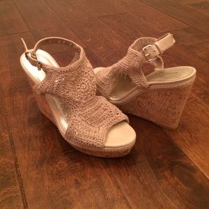 Audrey Brooke wedge sandals