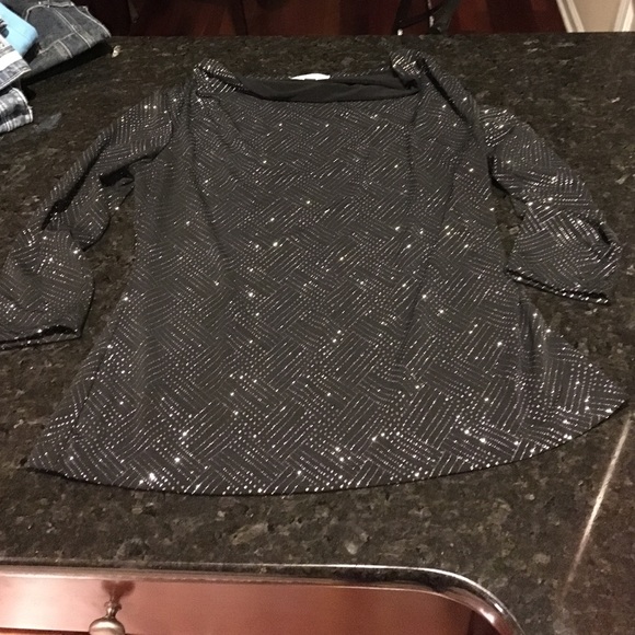 Dressbarn shinny top