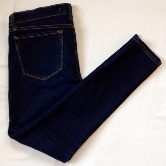 J Brand Dark Indigo Wash Skinny Jeans