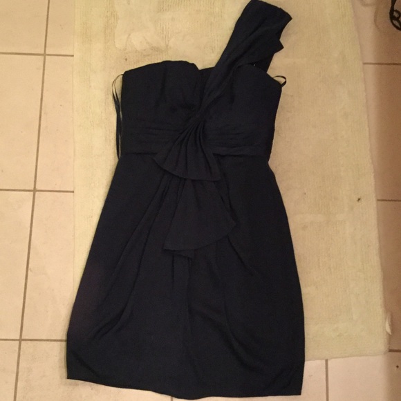 BCBG Navy Formal minidress