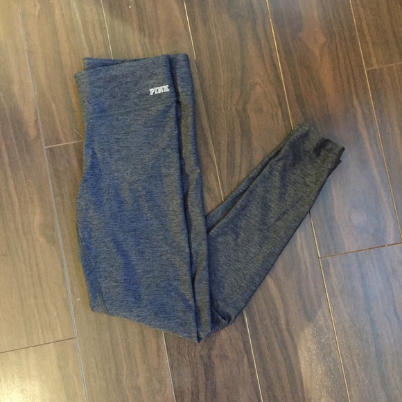 PINK/VS faded black leggings