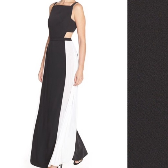 BCBG Dresses & Skirts - BCBGMaxAzria "Brielle" Cutout Satin Gown NWT