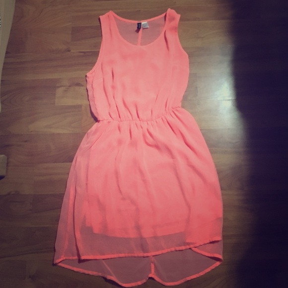 Bright Coral Dress
