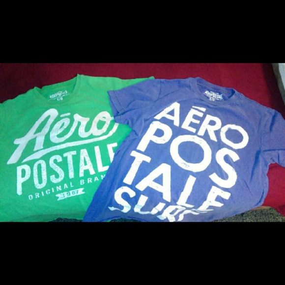 Two aeropostale shirts - Picture 1 of 1