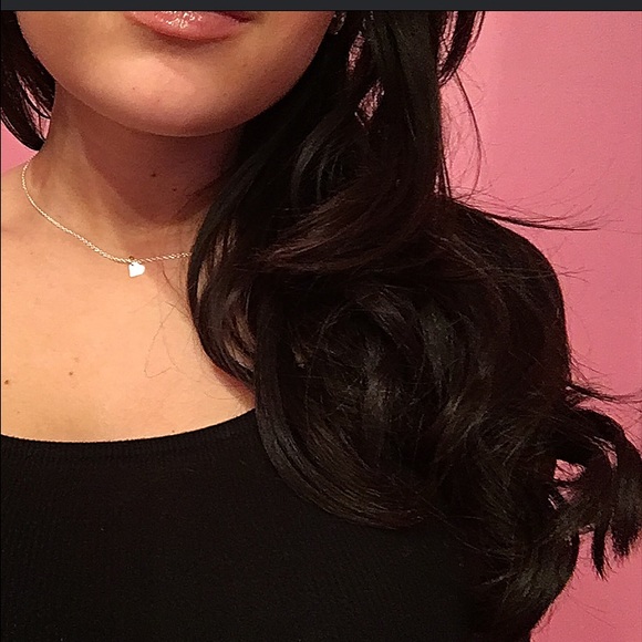 Beautiful Love heart & crystal necklace π - Picture 4 of 4