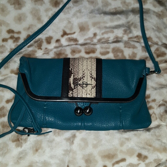 Jessica Simpson crossbody clutch