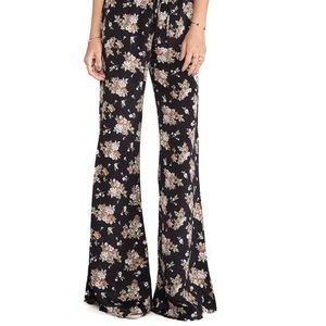 Flynn Skye Black Bouquet Patty Pant