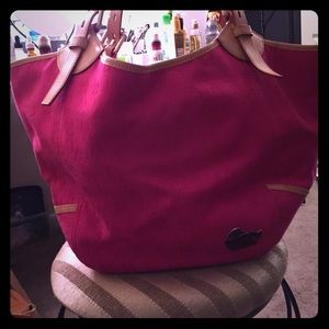 Pink Dooney and Bourke tote