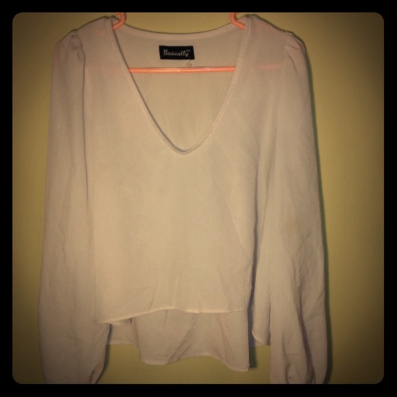 Cropped blouse