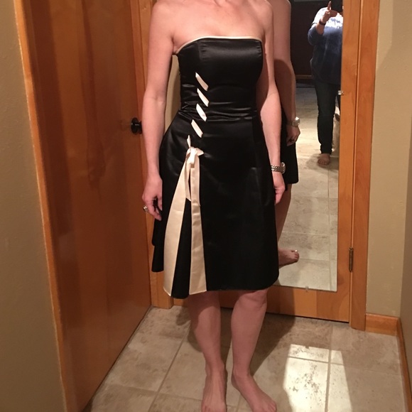 Jessica McClintock for Gunne Sac - Black gown - Picture 2 of 4