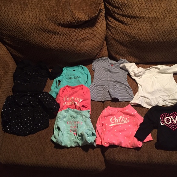 0-3 month Carter tops