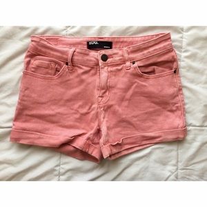 Pink BDG shorts from urban outfitters