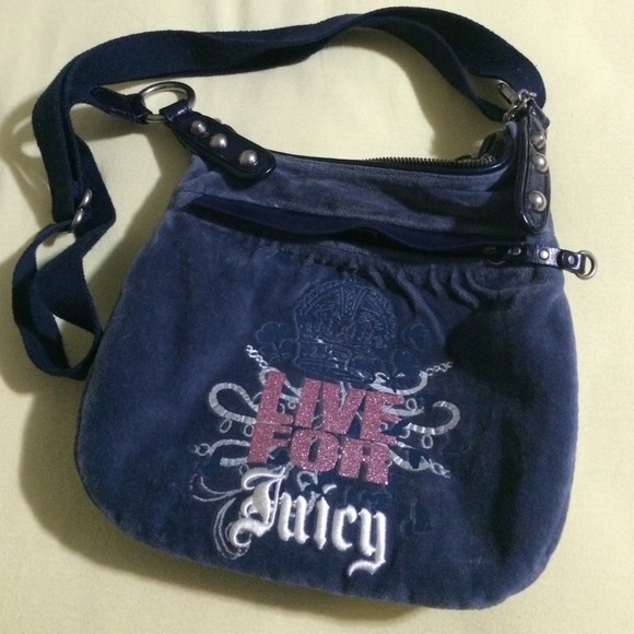 Authentic over-the shoulder Juicy Couture hand bag