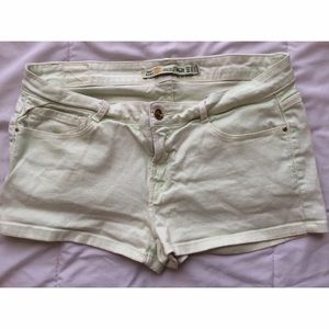 Light Green Zara Shorts