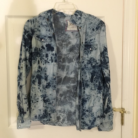 Jean button up!