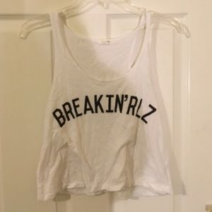 Breakin' rlz crop top