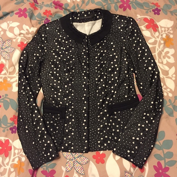 Elie Tahari Eyelet Blazer