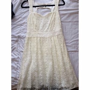 White Lace Dress from Franchescas