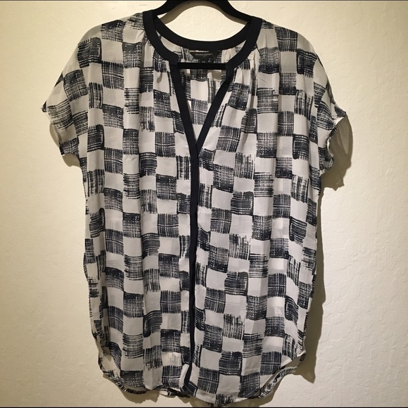 Printed tunic from banana republic