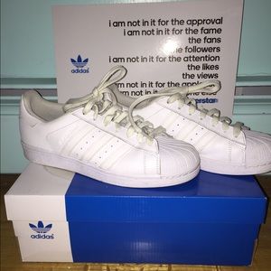 Adidas All White Originals