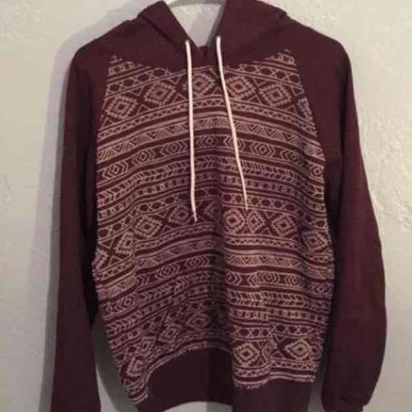 Purple tribal hoodie - Picture 1 of 2