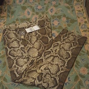 💖SALE Michael Kors Snake Print pants!