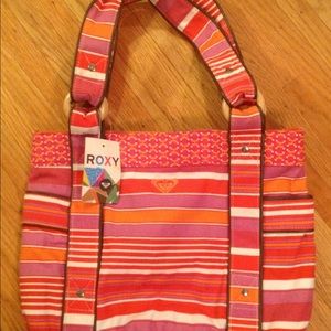 NWT Roxy Canvas Bag/Tote