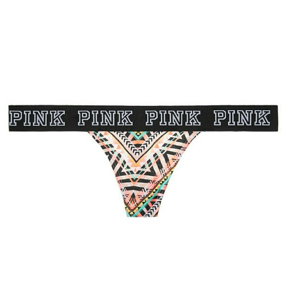 PINK Logo Thong