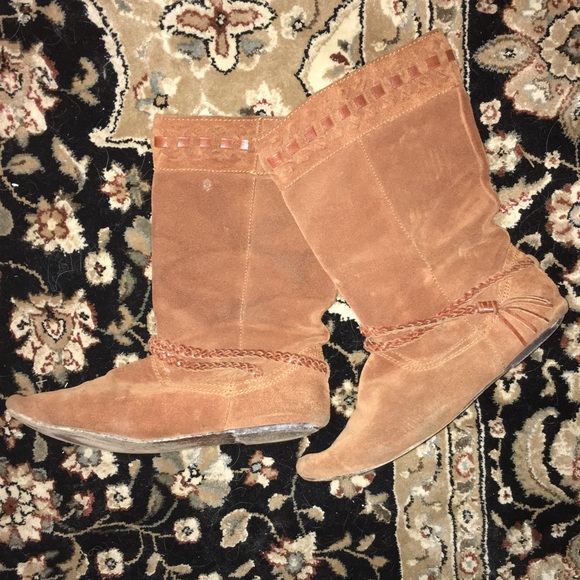 Free people suede boot size 7.5
