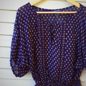 French Connection bohemian top