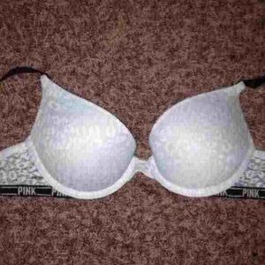 Pink leopard bra mint