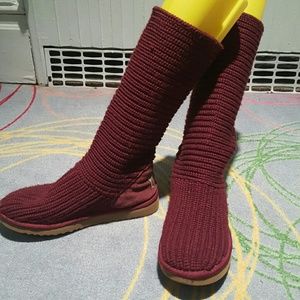 Tall crochet uggs