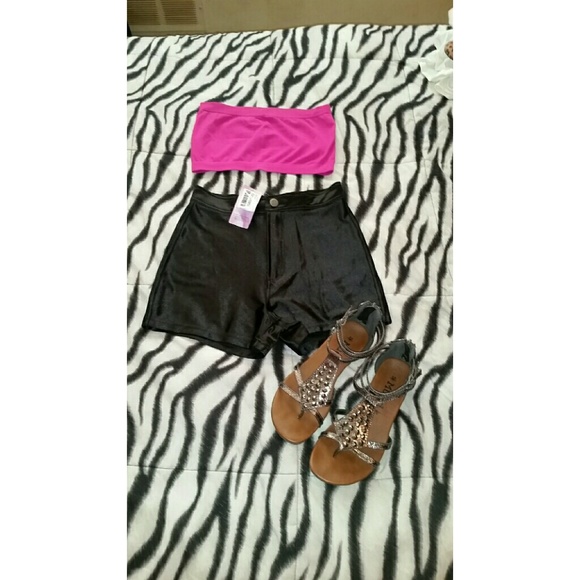 Super high waisted shorts