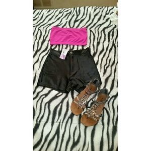 Super high waisted shorts