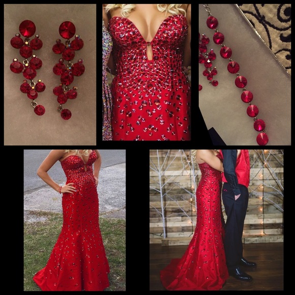 Jovani prom dress, worn once, size 8!