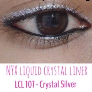 NYX Crystal Glitter Liner -Crystal Silver
