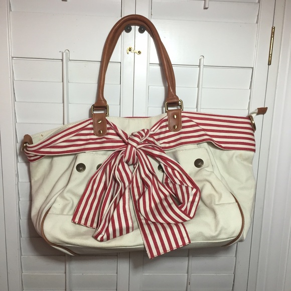 Anthropologie Deux Lux Beribboned Shoulder Bag